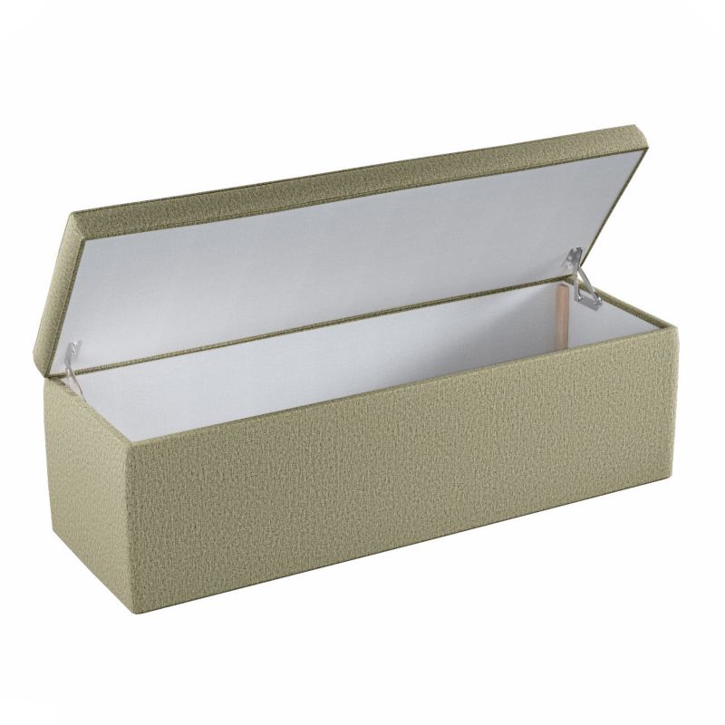 Skrzynia tapicerowana Dekoria 120 x 40 x 40 cm piaskowy 1 szt.