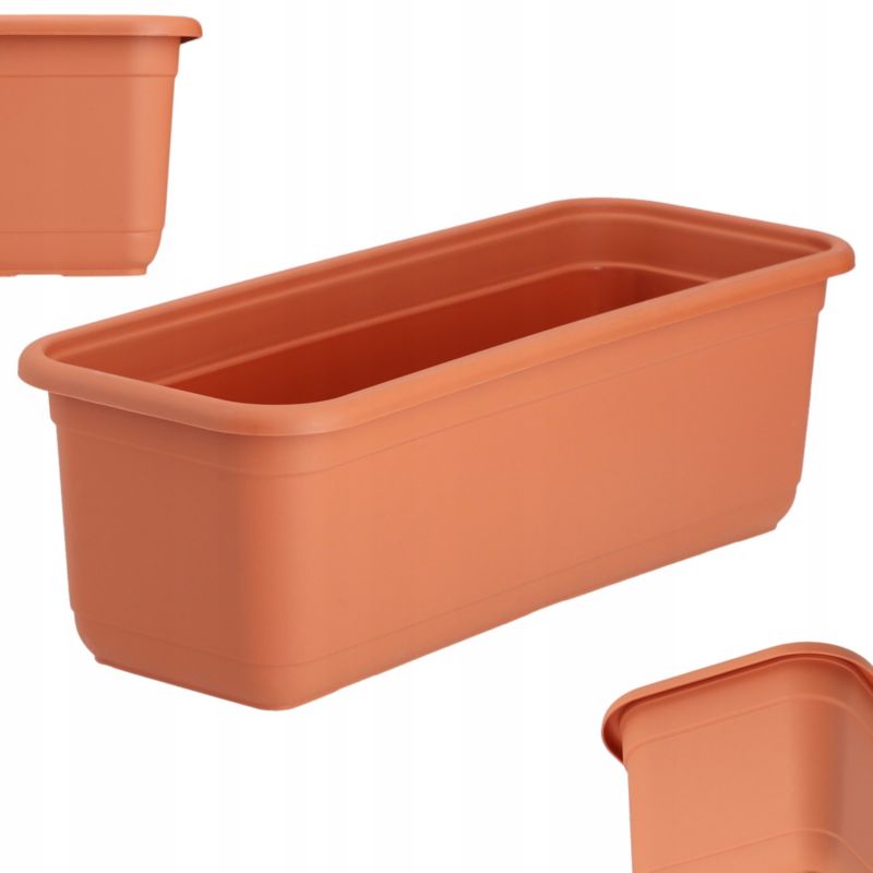 Skrzynka Balkonowa KADAX 40cm Doniczka Na Kwiaty 1 szt.