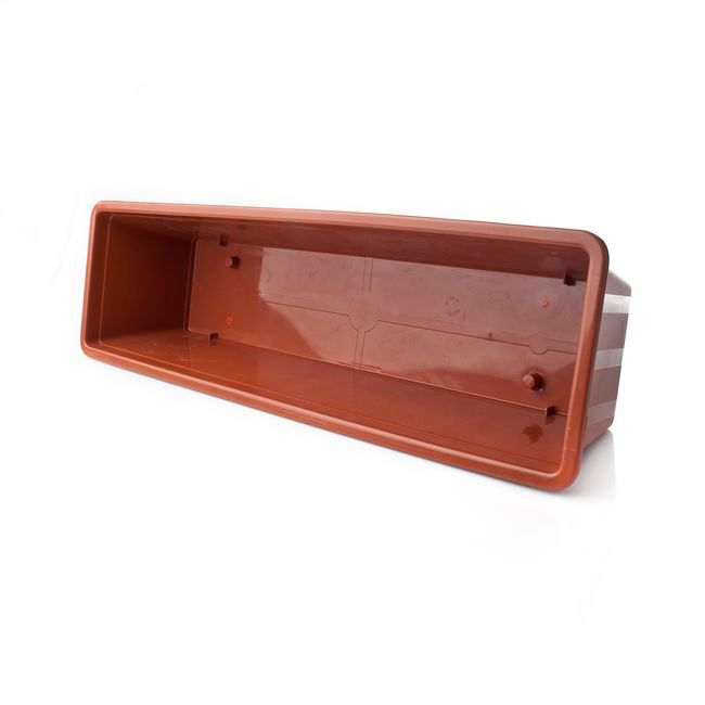 Skrzynka balkonowa Prosperplast 60 cm terakota