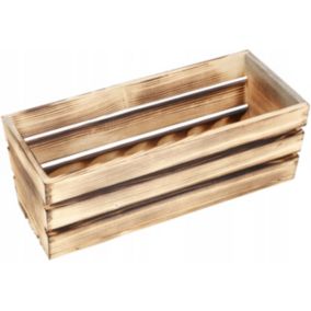 Skrzynka drewniana KOTARBAU balkonowa opalana 40 cm 1 szt.