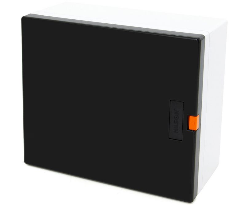 Skrzynka elektryczna NILSON 32881006 6-modułowa IP40, obudowa natynkowa ABS z szyną TH i poziomnicą,  1 szt.