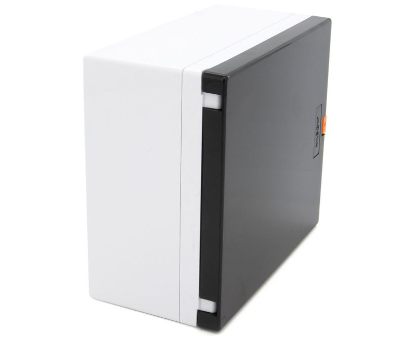 Skrzynka elektryczna NILSON 32881006 6-modułowa IP40, obudowa natynkowa ABS z szyną TH i poziomnicą,  1 szt.