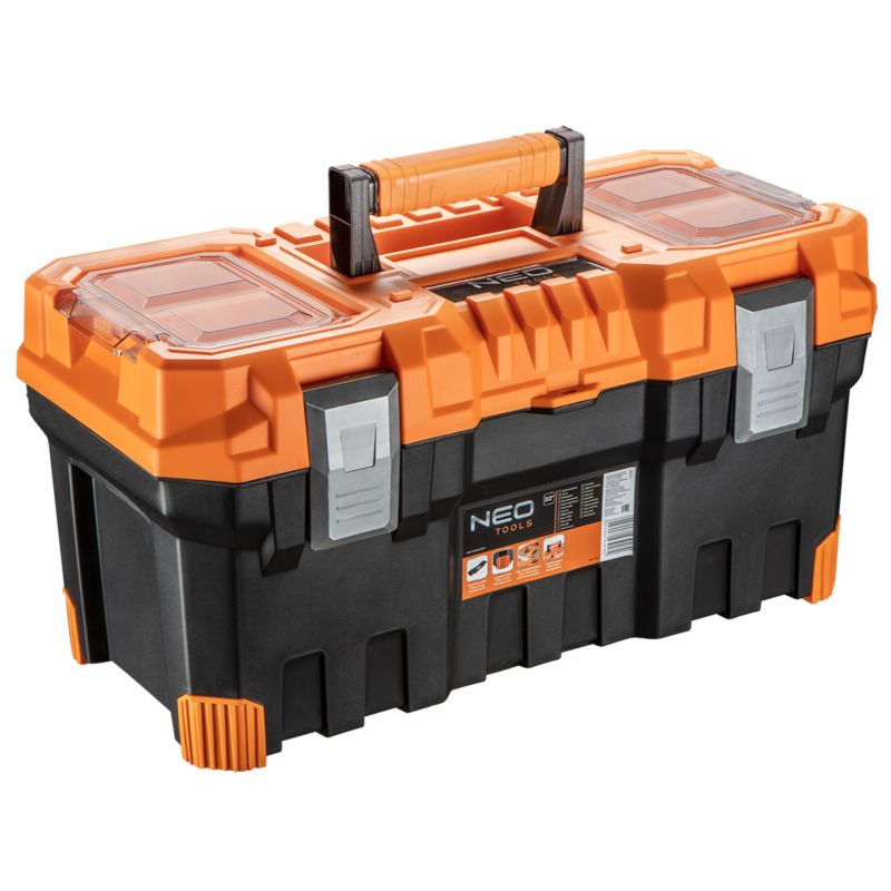 Skrzynka narzędziowa NEO TOOLS 22", z organizerami 1 szt