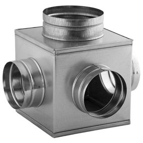 Skrzynka rozdzielcza Darco WK SRS 125 mm 3 x 100 mm ocynkowana