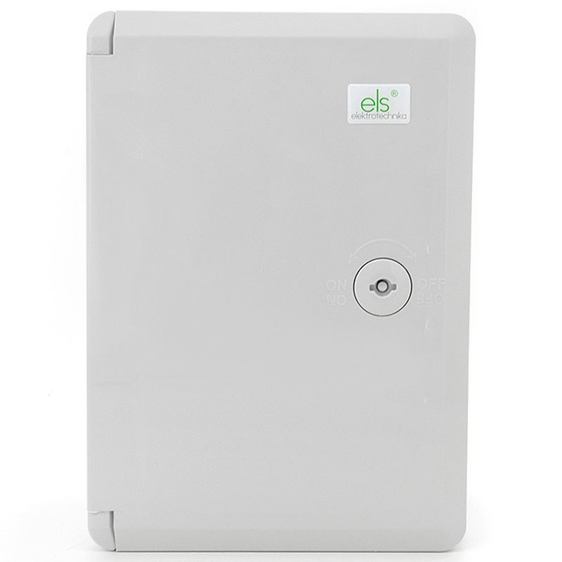 Skrzynka, szafa, obudowa ABS, plastikowa rozdzielnica ELS Elektrotechnika OA310220140 310x220x140 mm z płytą montażową 1 szt.