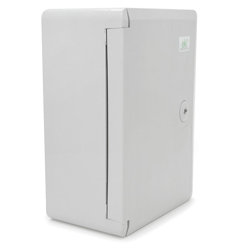 Skrzynka, szafa, obudowa ABS, plastikowa rozdzielnica ELS Elektrotechnika OA310220140 310x220x140 mm z płytą montażową 1 szt.
