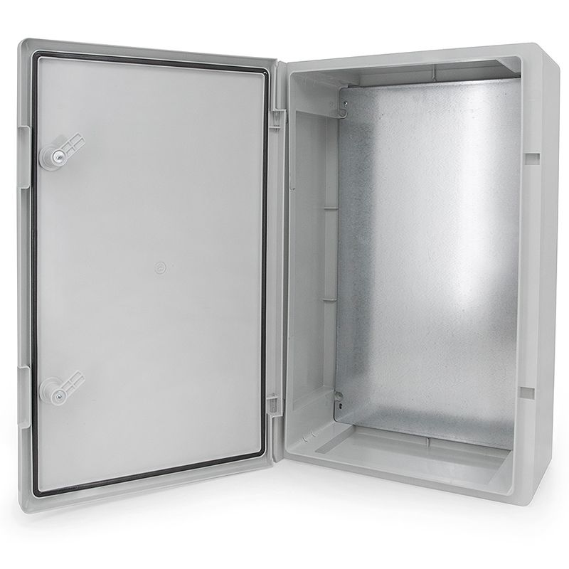 Skrzynka, szafa, obudowa ABS, plastikowa rozdzielnica ELS Elektrotechnika OA660430210 660x430x210 mm z płytą montażową 1 szt.