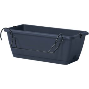 Skrzynka z uchwytem Respana 40 cm antracyt