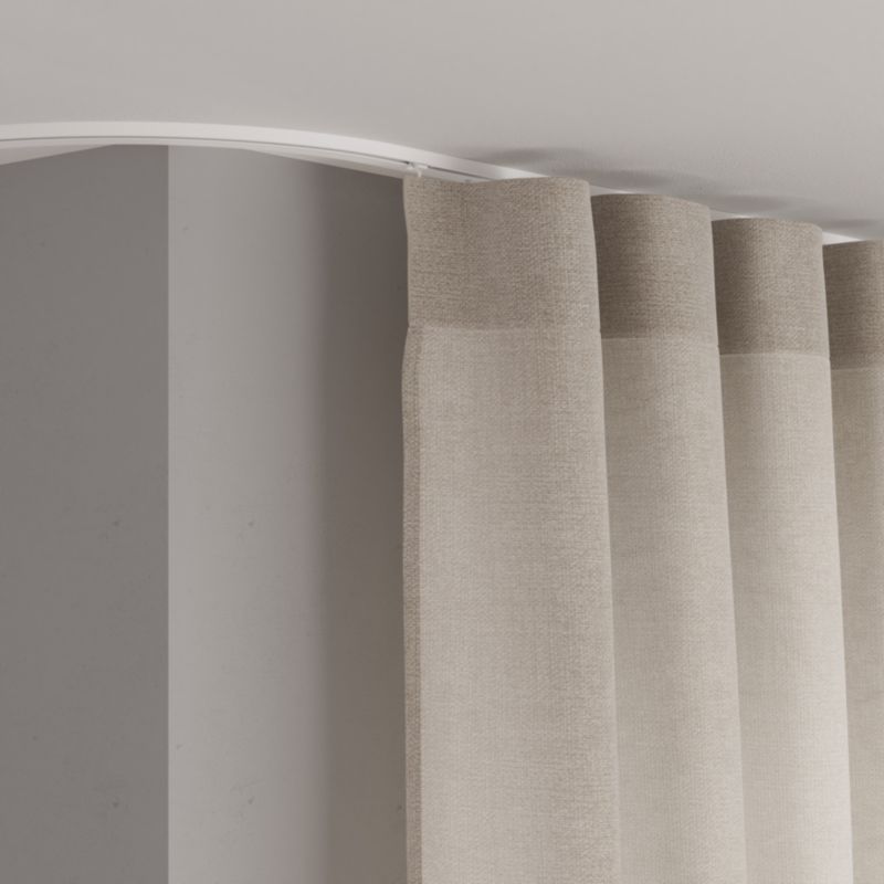 Slizg z żabką GoodHome Thira biały 10 szt