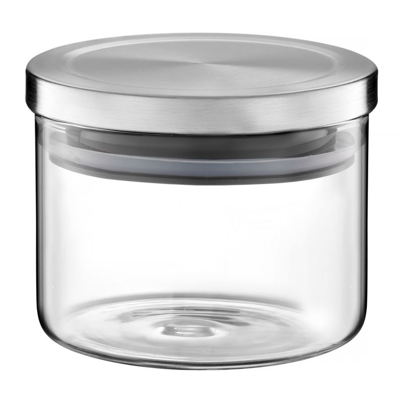 Słoik szklany Ambition Roxy z metalową pokrywką 450 ml