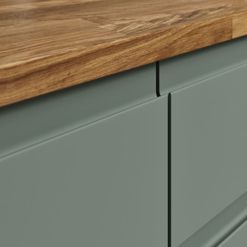 Słupek kuchenny GoodHome Garcinia 70/30 60 cm green