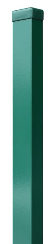 Słupek ogrodzeniowy 4 x 6 x 150 cm zielony
