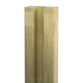 Słupek ogrodzeniowy drewniany GoodHome Neva 4,5 x 9 x 240 cm