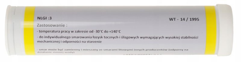 Smar FEINZ Łożyskowy Plastyczny Liten Łt-43 400 G Kartusz Tuba Nabój Smarownicy 1 szt.