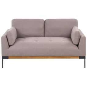 Sofa 2-osobowa beżowoszara Skaven  1 szt.