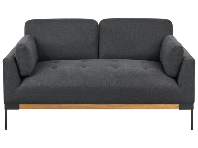 Sofa 2-osobowa czarna Skaven  1 szt.