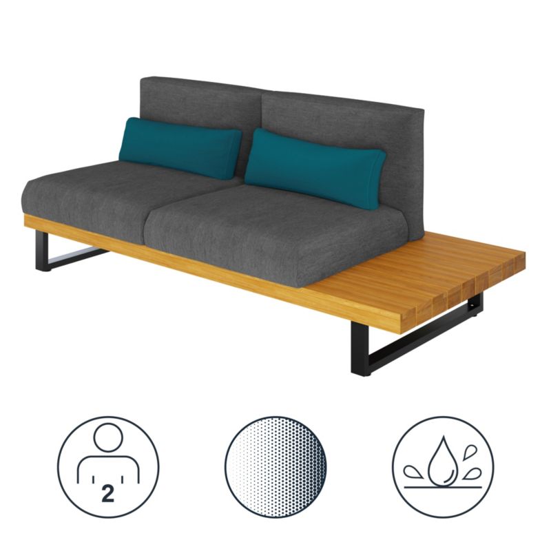 Sofa 2-osobowa GoodHome Moala