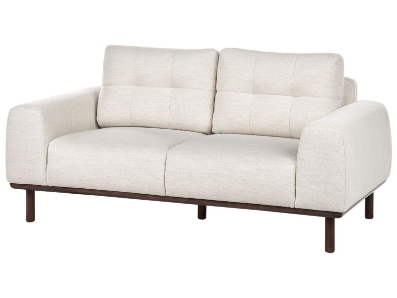 Sofa 2-osobowa jasnobeżowa Laurila 1 szt.
