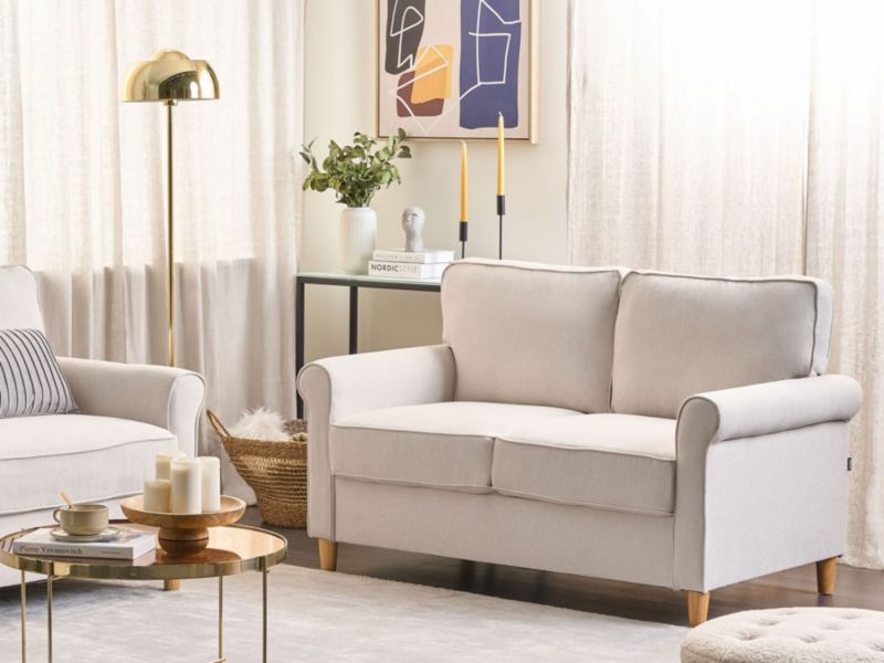 Sofa 2-osobowa jasnobeżowa Ronneby 1 szt.