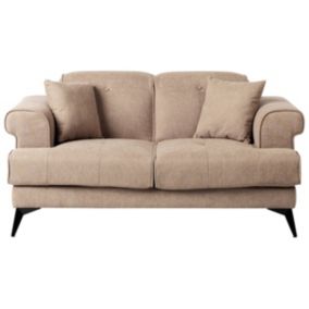 Sofa 2-osobowa jasnobrązowa Skive 1 szt.