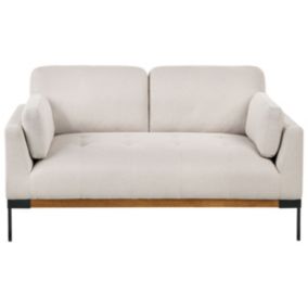 Sofa 2-osobowa jasobeżowa Skaven  1 szt.