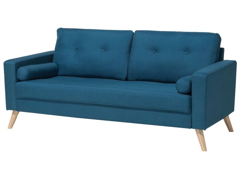 Sofa 2-osobowa niebieska Kalmar 1 szt.