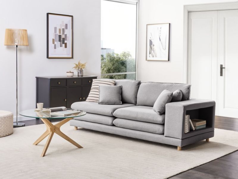 Sofa 2-osobowa szara Heden 1 szt.