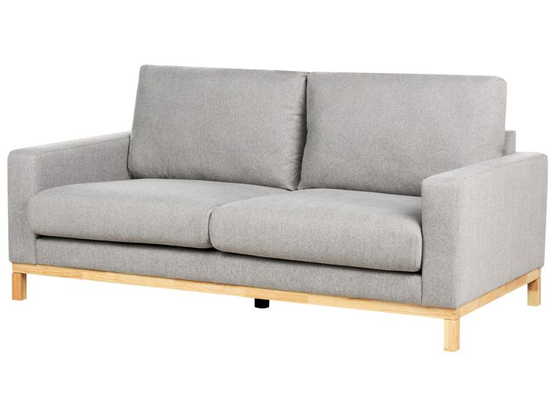 Sofa 2-osobowa szara Siggard 1 szt.