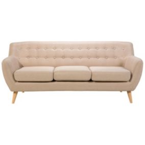 Sofa 3-osobowa beżowa Motala 1 szt.