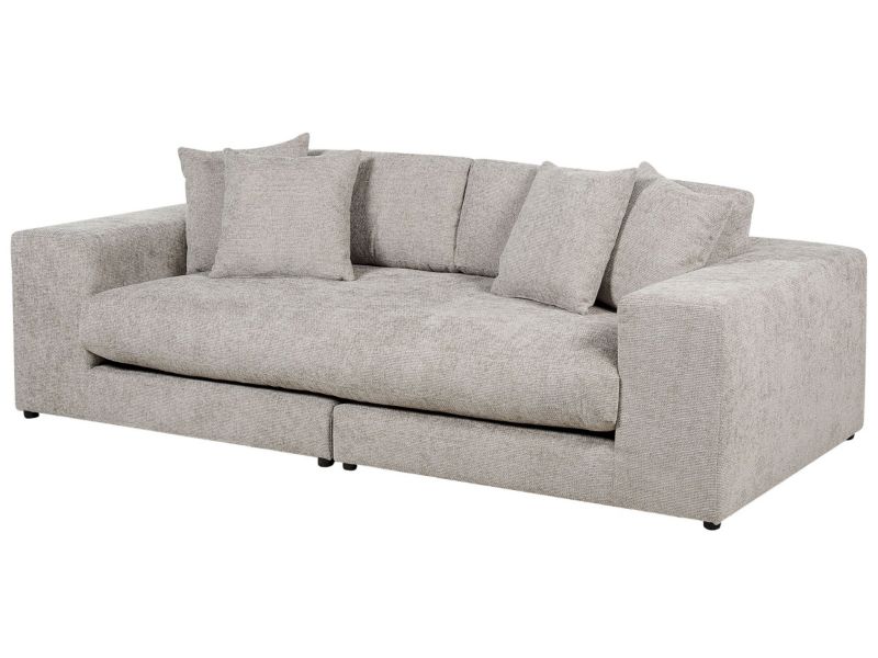 Sofa 3-osobowa beżowoszara Glorvika 1 szt.