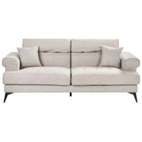 Sofa 3-osobowa beżowoszara Skive 1 szt.