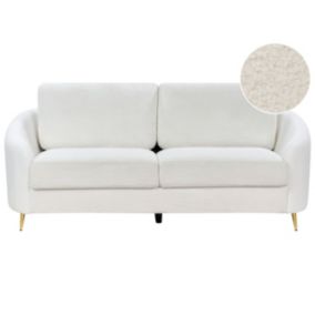 Sofa 3-osobowa boucle biała Trosa 1 szt.
