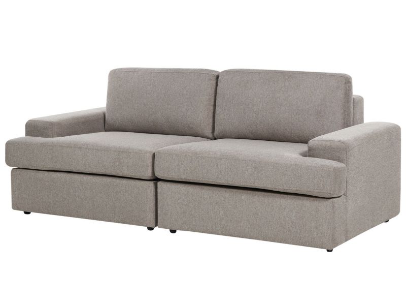 Sofa 3-osobowa brązowoszara Alla 1 szt.