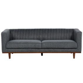 Sofa 3-osobowa ciemnoszara Skaule 1 szt.