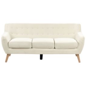 Sofa 3-osobowa jasnobeżowa Motala  1 szt.