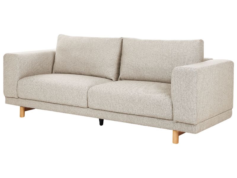 Sofa 3-osobowa jasnobeżowa Nivala  1 szt.