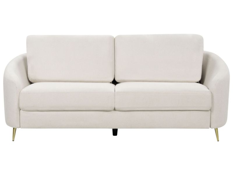 Sofa 3-osobowa jasnobeżowa Trosa 1 szt.