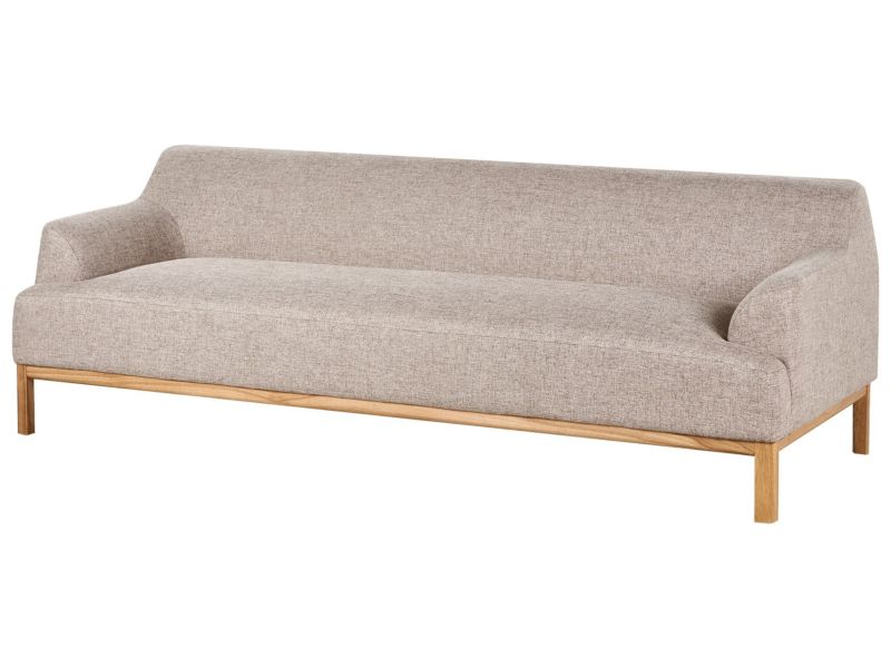 Sofa 3-osobowa jasnobrązowa Sosjo  1 szt.