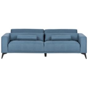 Sofa 3-osobowa niebieska Ange 1 szt.