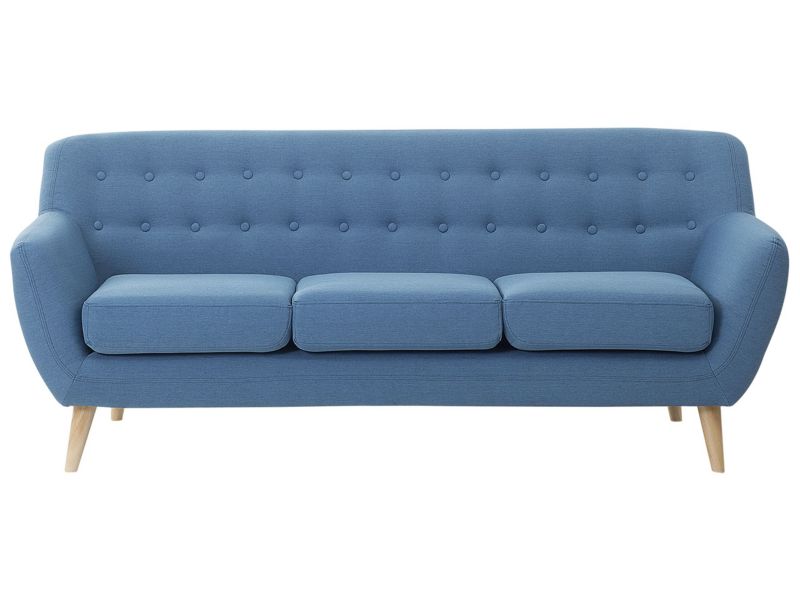 Sofa 3-osobowa niebieska Motala 1 szt.