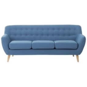 Sofa 3-osobowa niebieska Motala 1 szt.