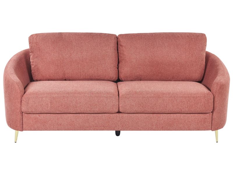 Sofa 3-osobowa różowa Trosa 1 szt.