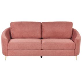Sofa 3-osobowa różowa Trosa 1 szt.