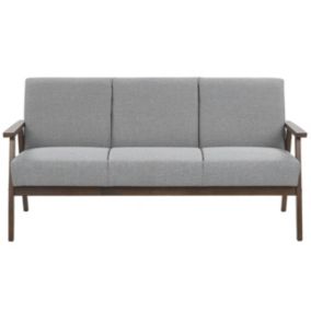 Sofa 3-osobowa szara Asnes 1 szt.