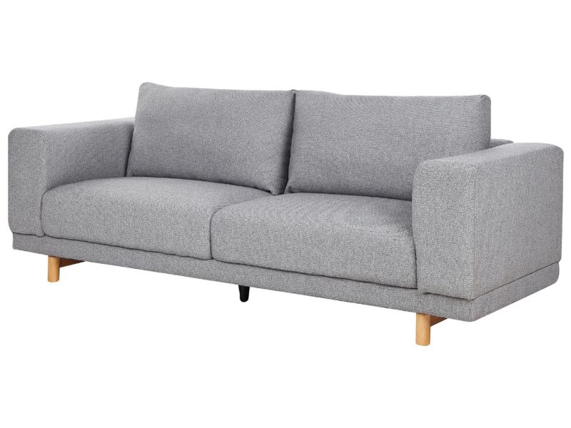 Sofa 3-osobowa szara Nivala 1 szt.