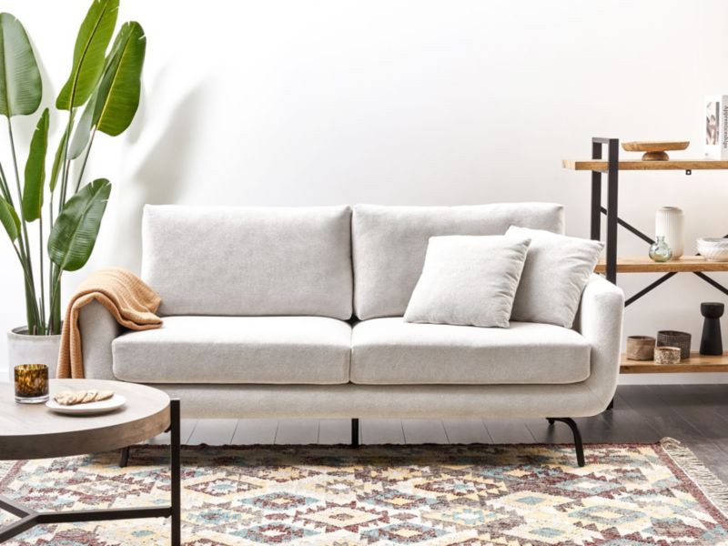 Sofa 3-osobowa złamana biel Vesala 1 szt.