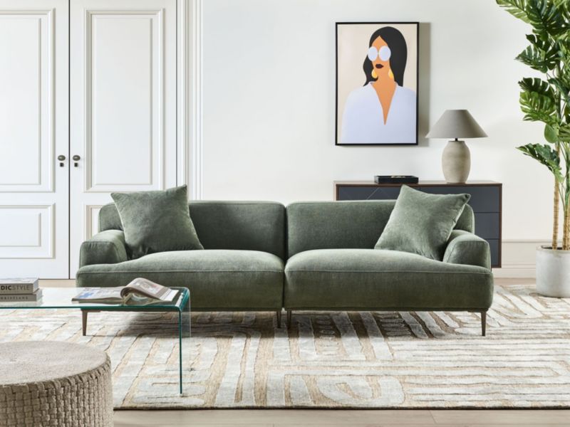 Sofa 3-osobowa zielona Matila 1 szt.