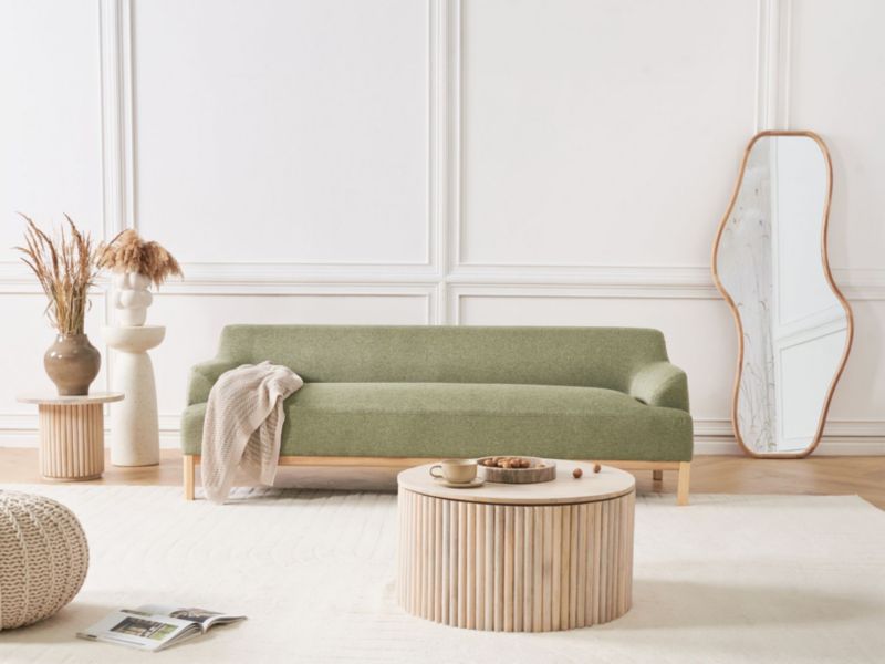 Sofa 3-osobowa zielona Sosjo  1 szt.