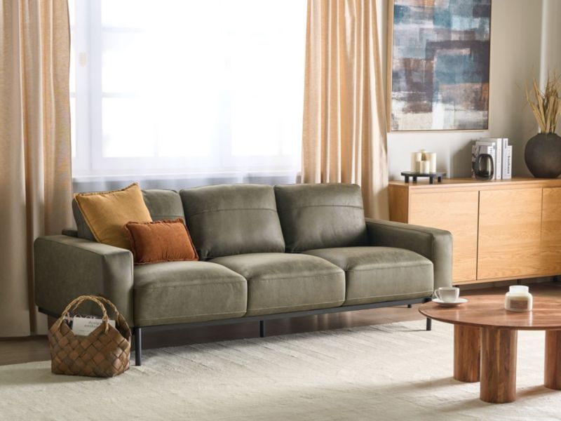 Sofa 3-osobowa zielona Sovik 1 szt.