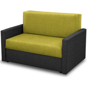 Sofa amerykanka rozkładana Bonni Tedi 1 Czarna/Zielona 1 szt.
